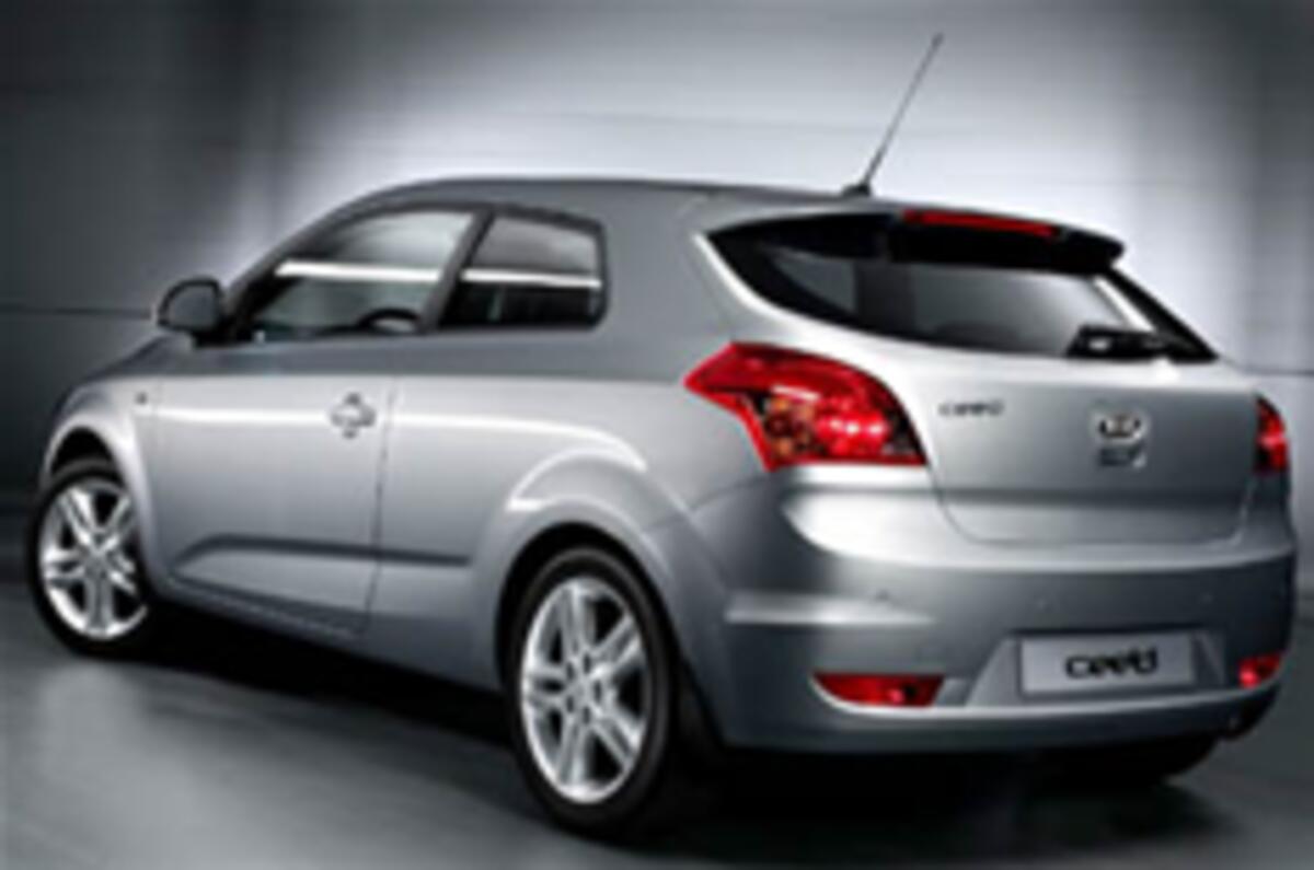 The tail of the Kia Pro-cee'd