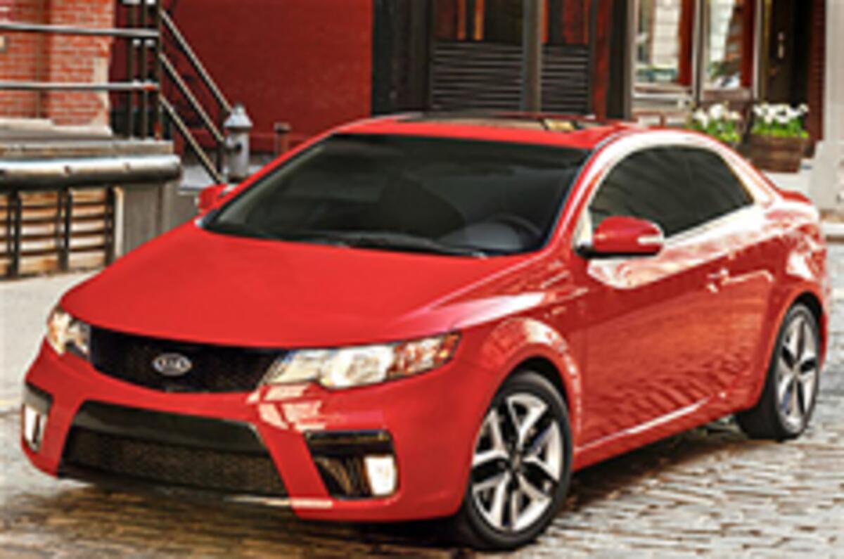 Kia Koup shown in NY