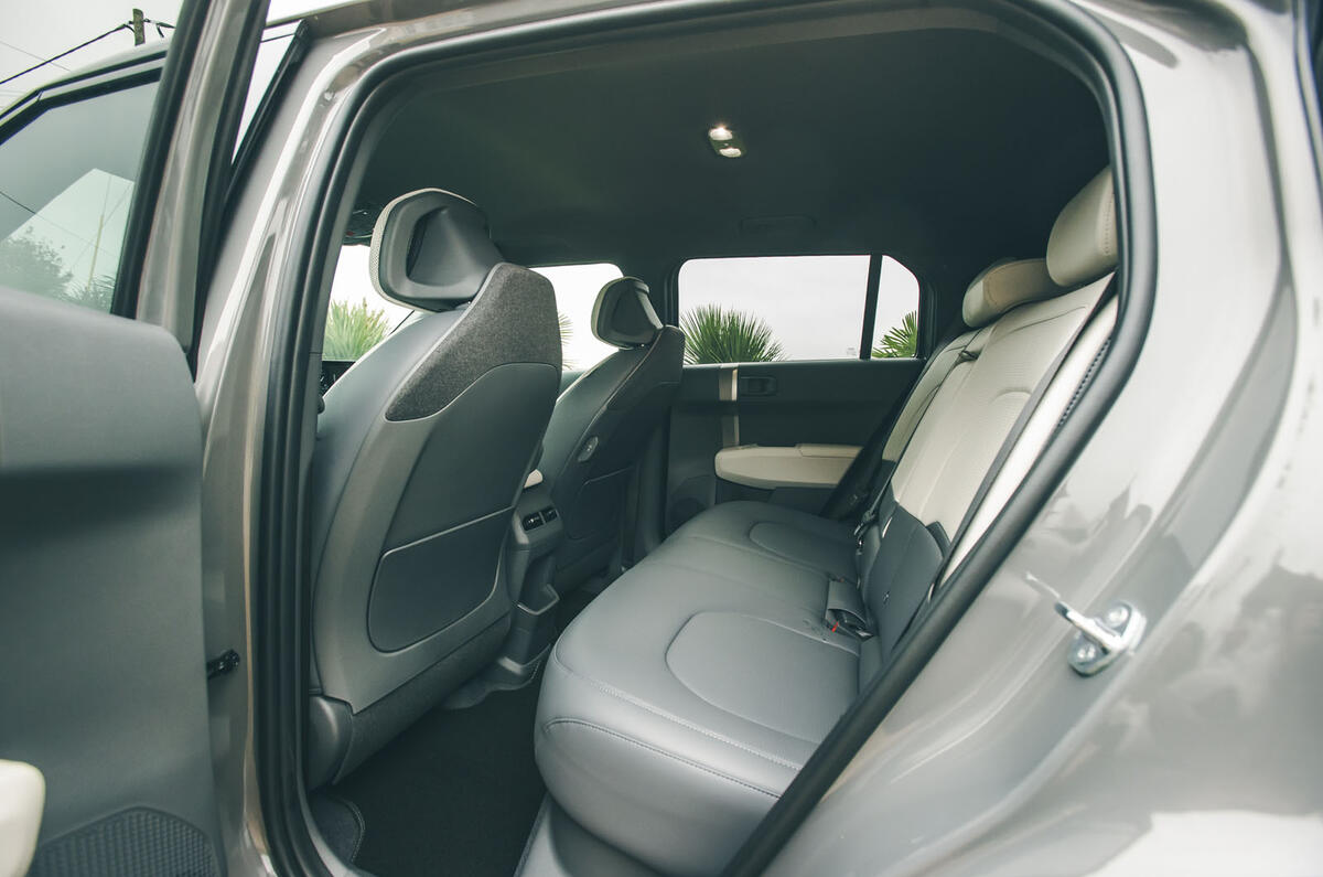 Kia EV3 review 2024 17 back seats