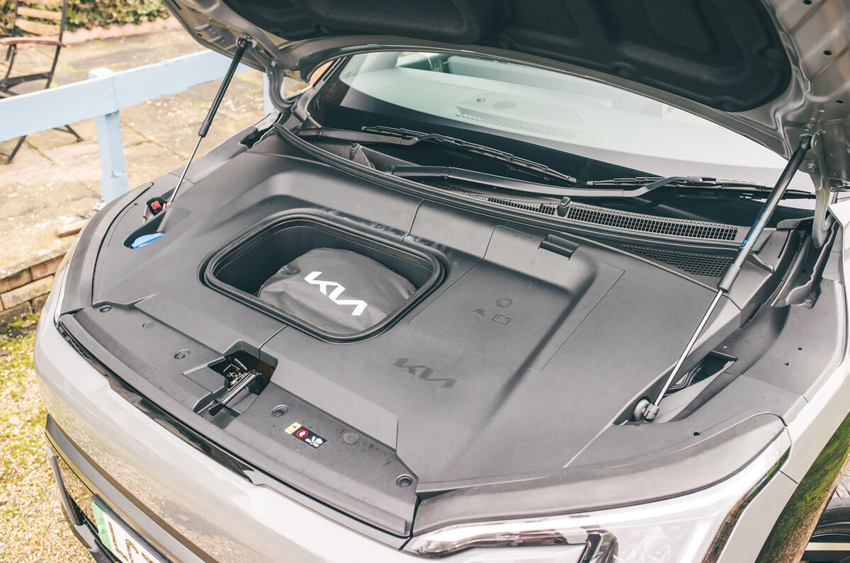 Kia EV3 review 2024 21 frunk