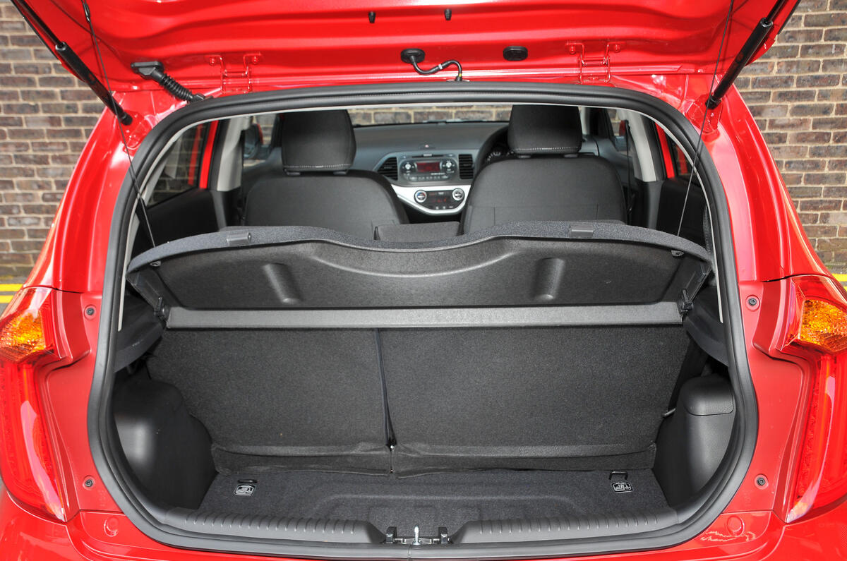 Kia Picanto boot space