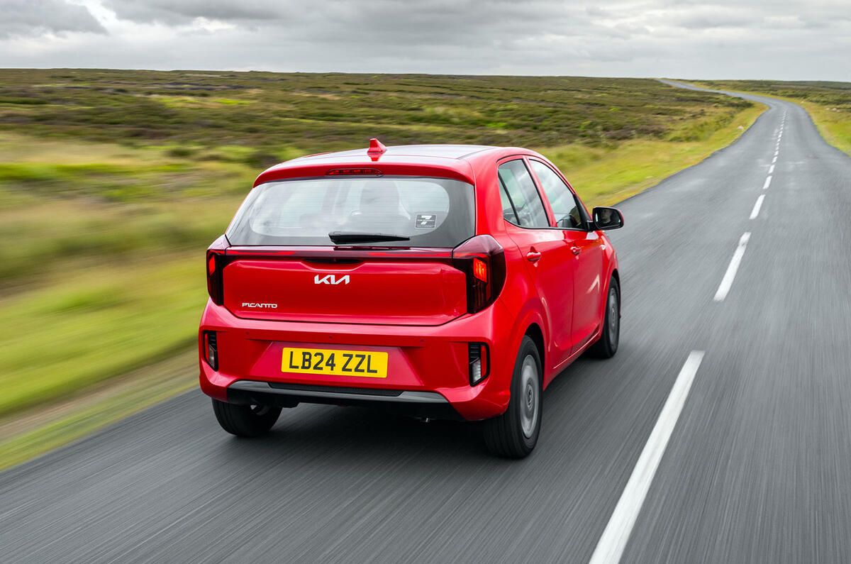 Kia Picanto review 2024 03 rear tracking