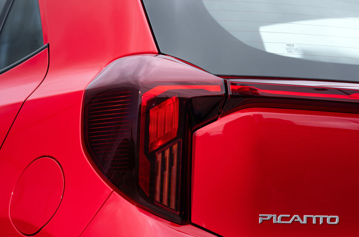 Kia Picanto review 2024 06 back lights