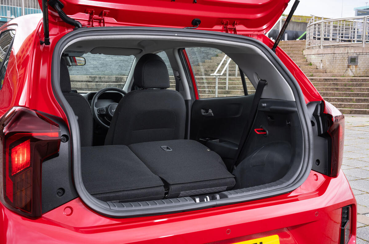 Kia Picanto review 2024 22 boot