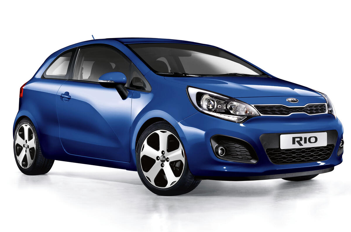 Kia Rio 3dr priced from £9995