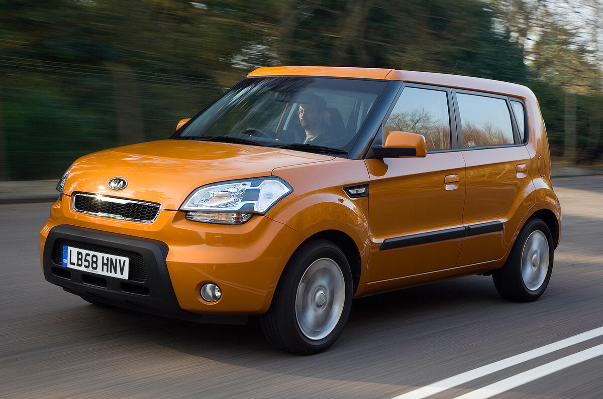 Kia Soul front quarter