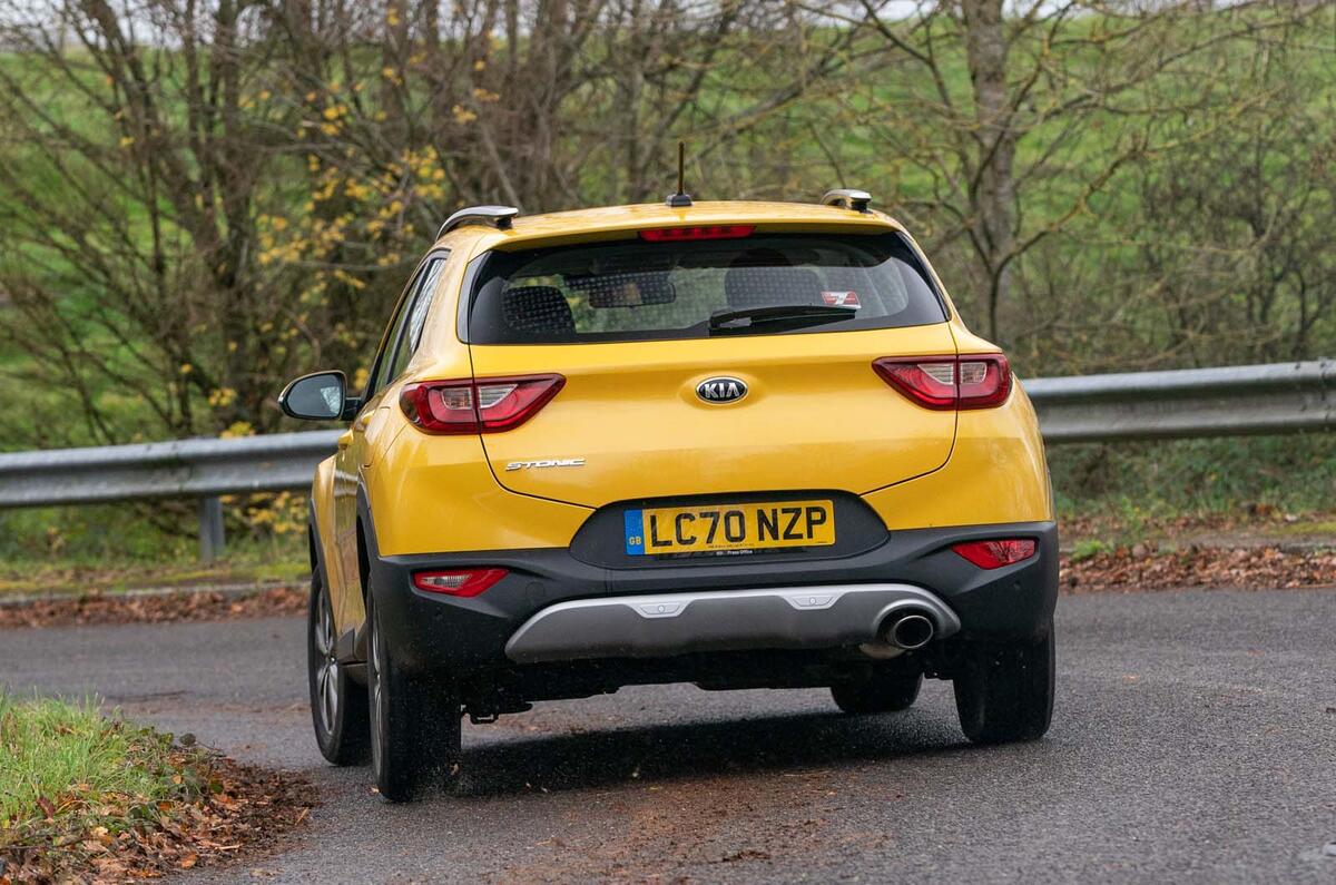 Kia Stonic rear cornering Kia Stonic rear cornering