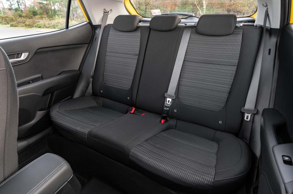 Kia Stonic rear passenger seats Kia Stonic rear passenger seats