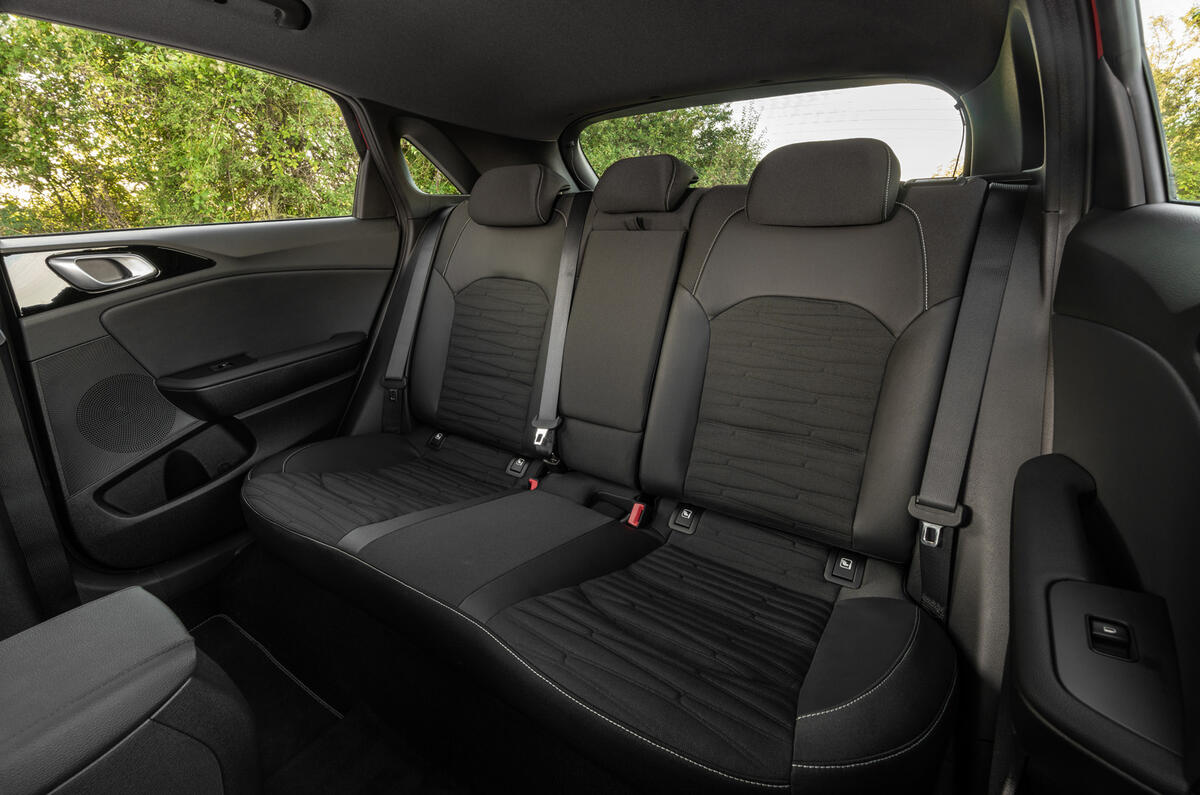 Kia Ceed review   rear seats Kia Ceed review   rear seats