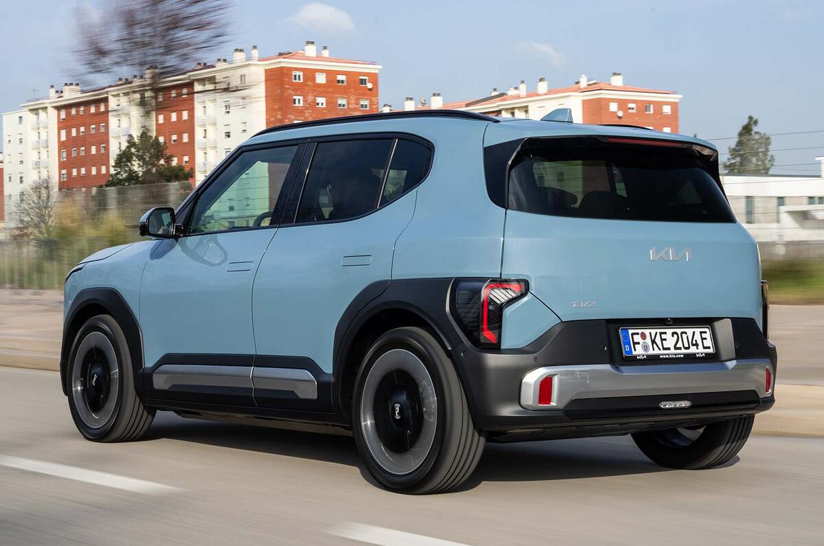 Kia EV2 rear dynamic