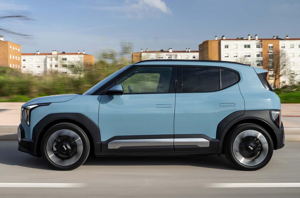 Kia EV2 side dynamic