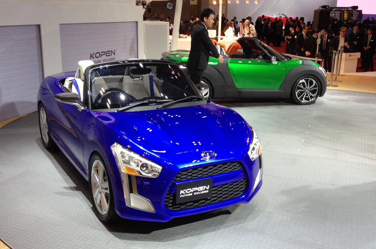 no title Tokyo motor show 2013: Daihatsu Kopen concept