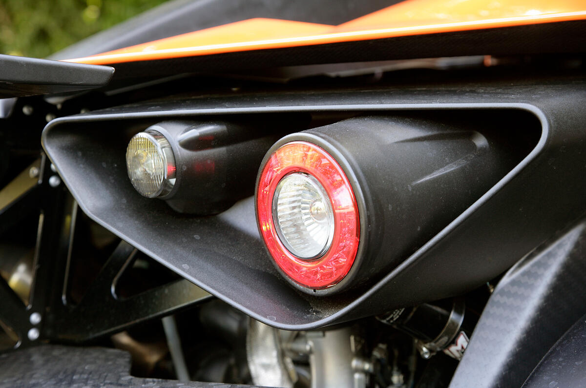 KTM X-Bow rear lights