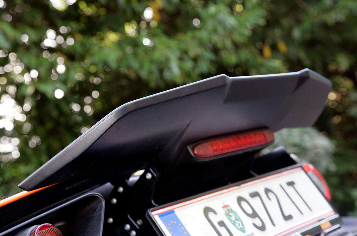 KTM X-Bow rear spoiler