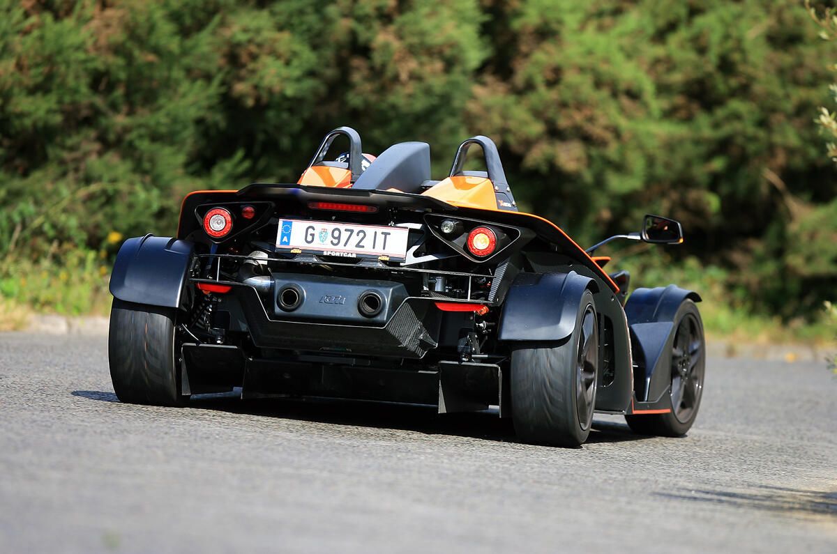 KTM X-Bow rear cornering