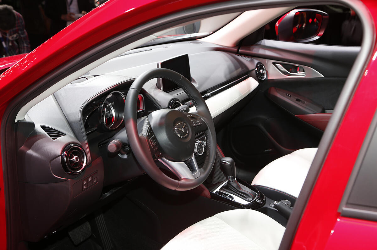 Mazda CX-3 crossover revealed at LA motor show