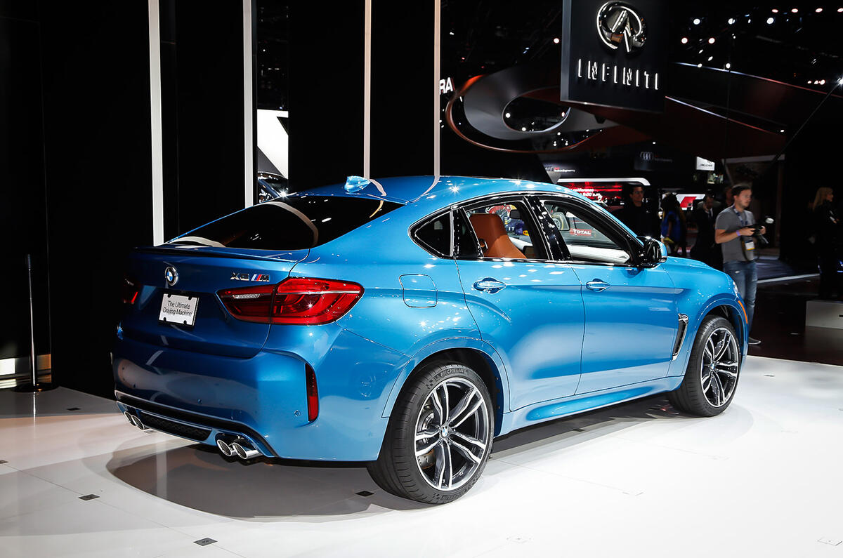 BMW reveals new X5 M and X6 M at Los Angeles motor show