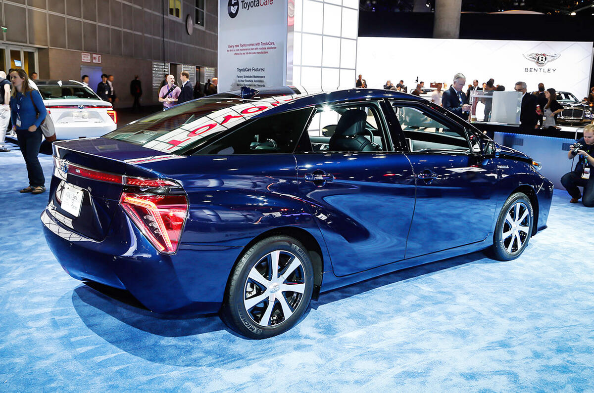 Hydrogen-powered Toyota FCV to be called Mirai for 2015 launch Hydrogen-powered Toyota FCV to be called Mirai for 2015 launch