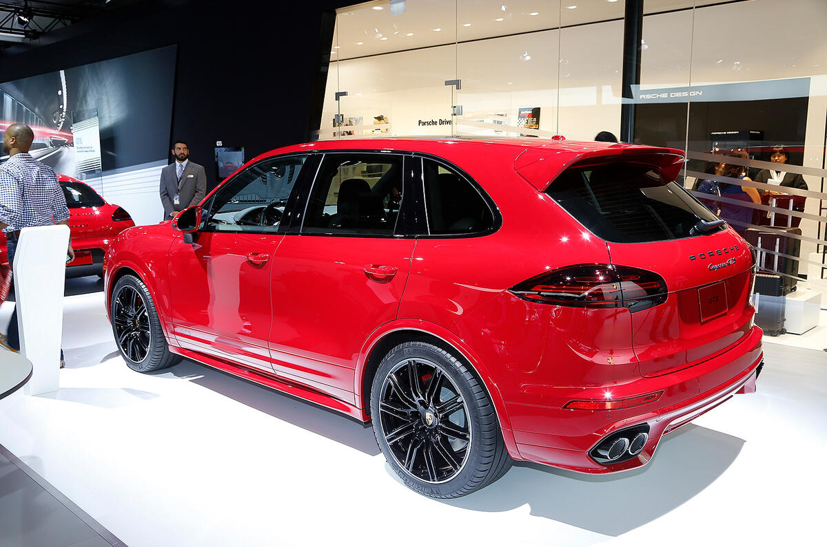 Porsche reveals new Cayenne GTS before LA debut