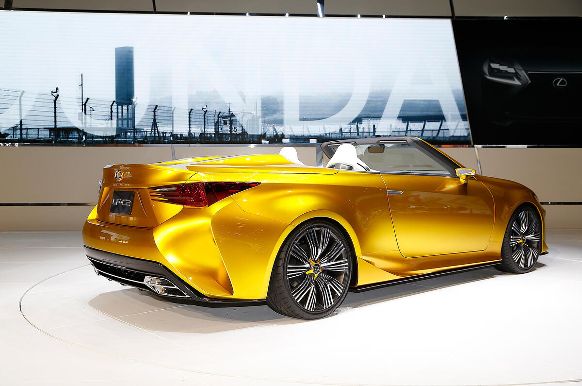 Lexus unveils radical LF-C2 concept at LA show