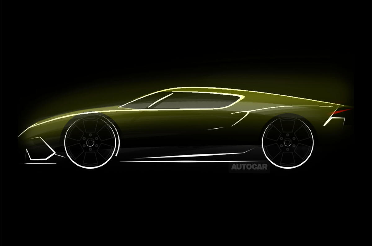 Lamborghini hints at new car for Paris motor show