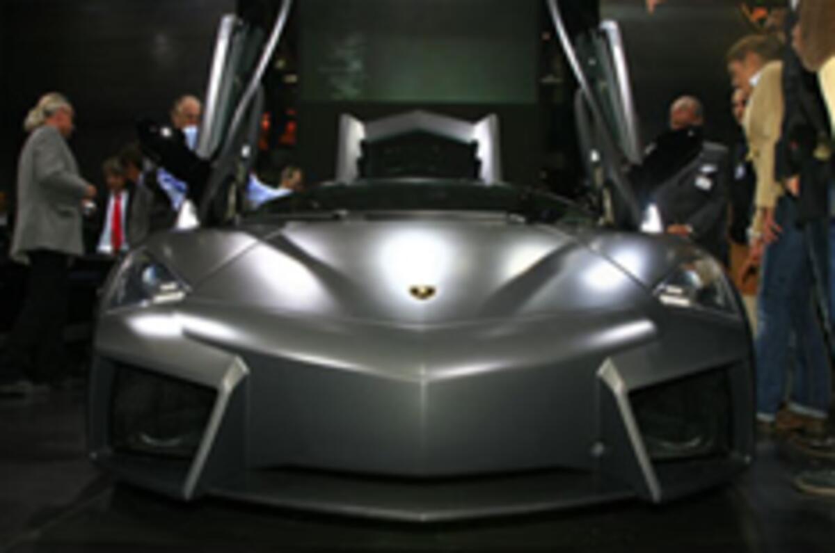 Frankfurt show: Lambo's jet fighter