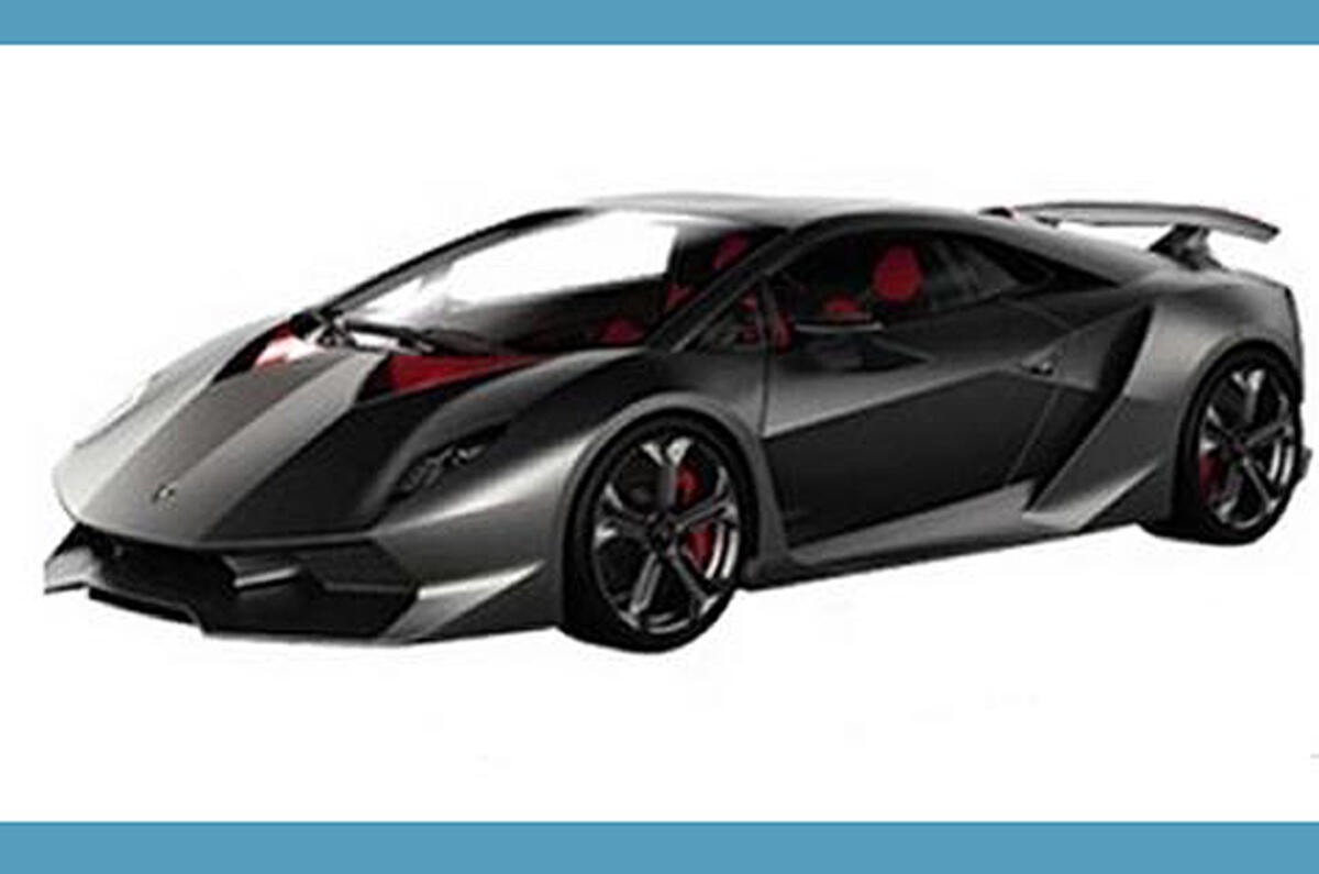 Paris show: Lamborghini Sesto Elemento