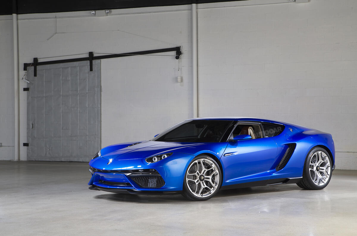 Lamborghini Asterion - exclusive studio pictures