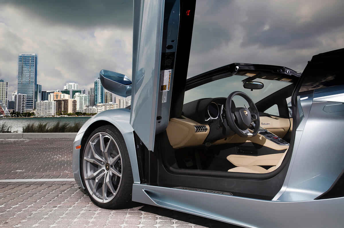 Lamborghini Aventador scissor doors