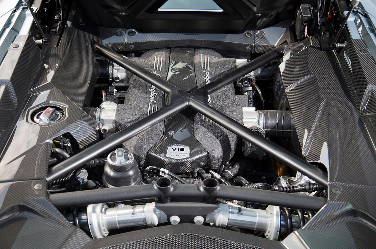 Lamborghini Aventador 6.5-litre V12 engine