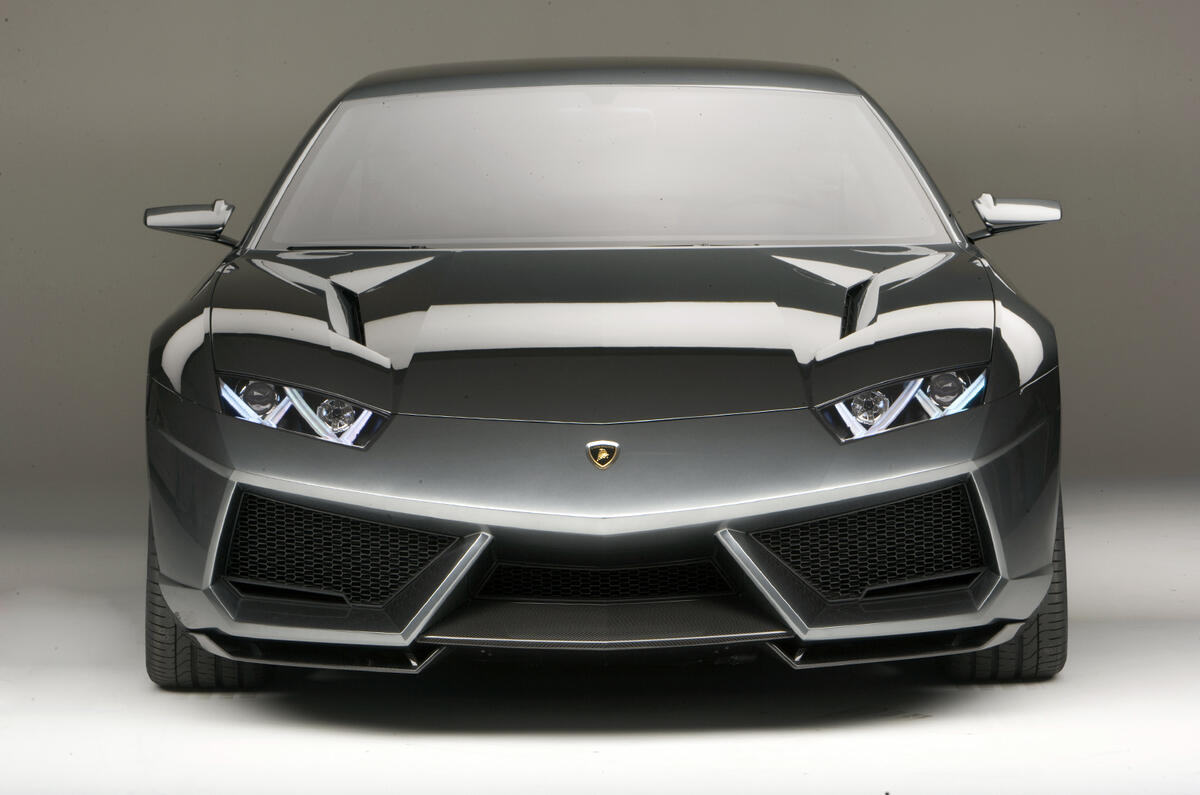 Lambo 4dr saloon is back on
