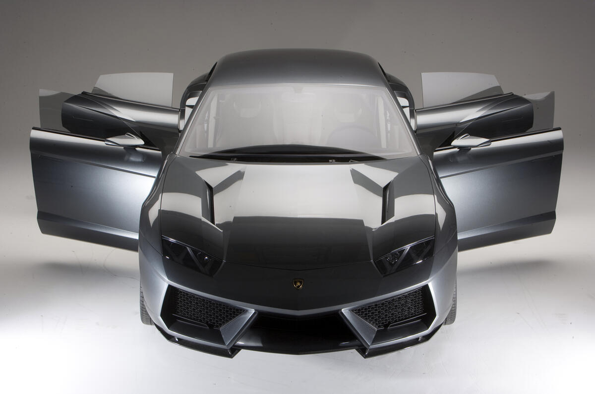 no title Lambo 4dr saloon is back on