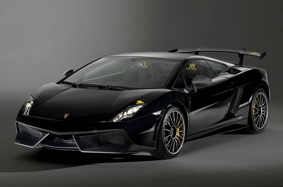 Paris show: Lambo Gallardo Blancpain