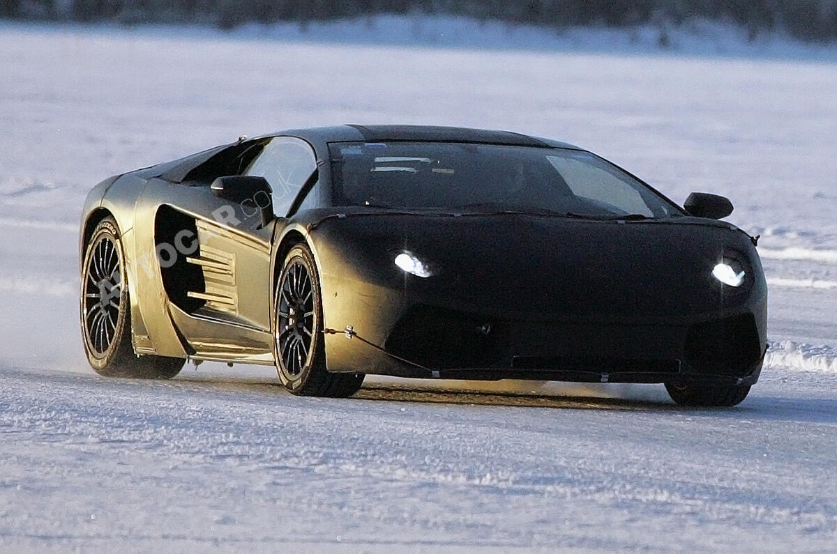 New Lambo Murcielago spied