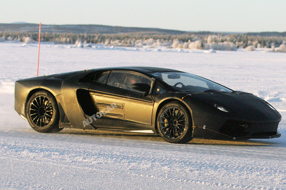 New Lambo Murcielago spied