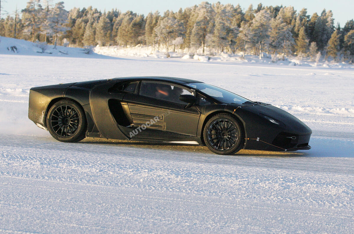 New Lambo Murcielago spied