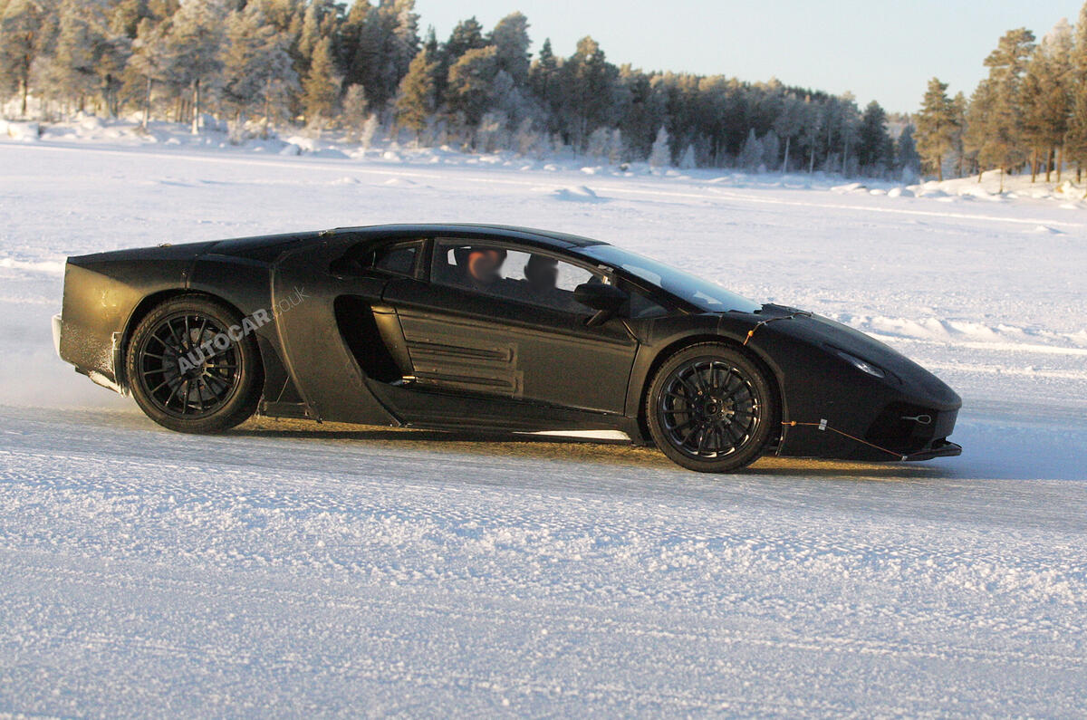 no title New Murcielago hypercar spied