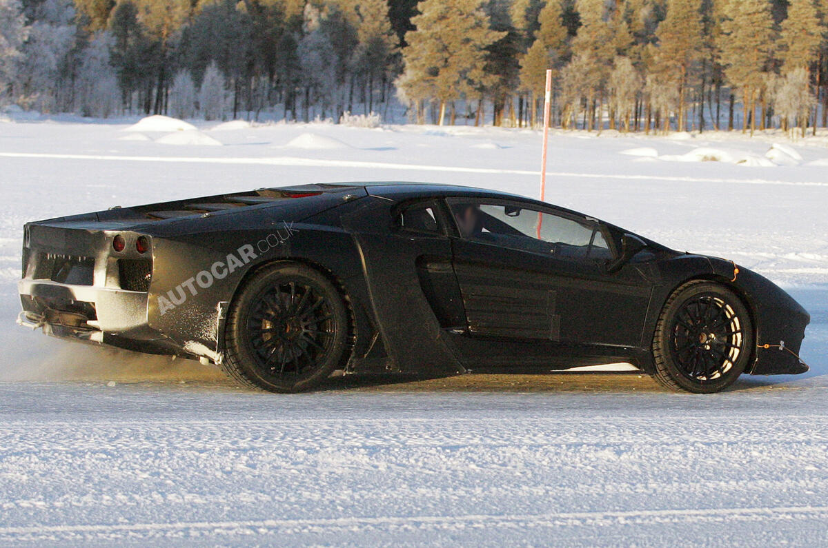 no title New Murcielago hypercar spied
