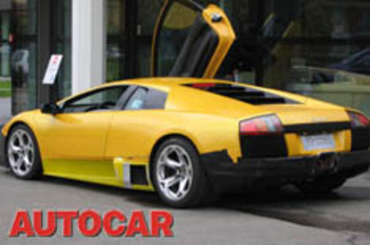 Lambo's latest monster hits the road