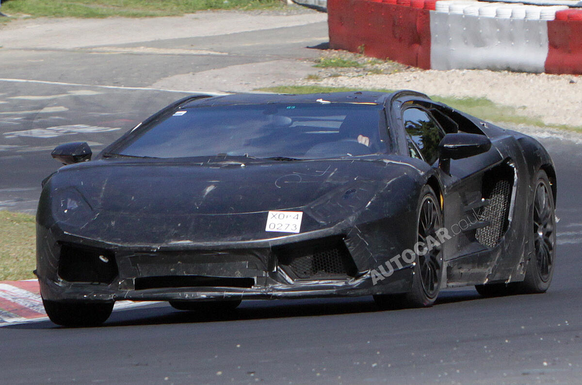Lambo registers Aventador name