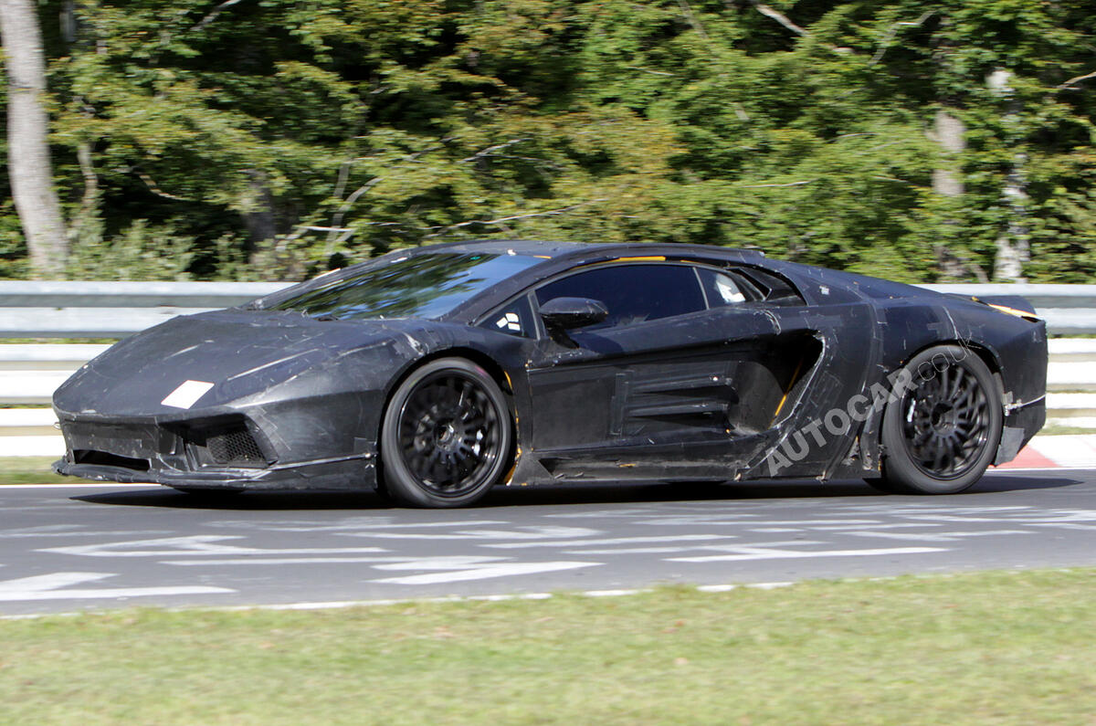 Lambo registers Aventador name