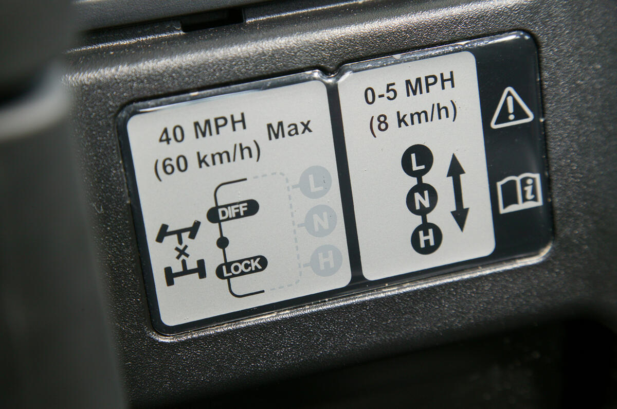 Off-road capability and rugged nature make it supremely practical  in the rough stuff Low-range box on Defender