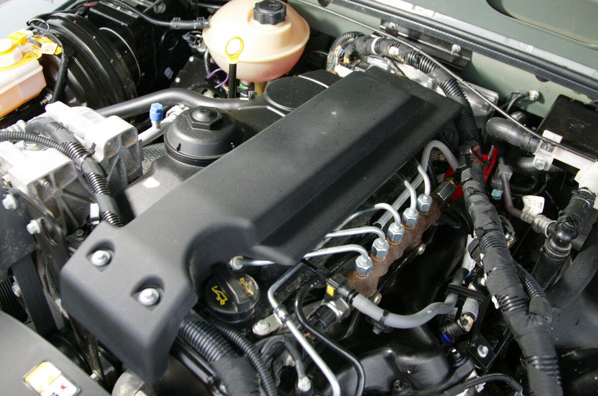 Ford engine in land rover #4