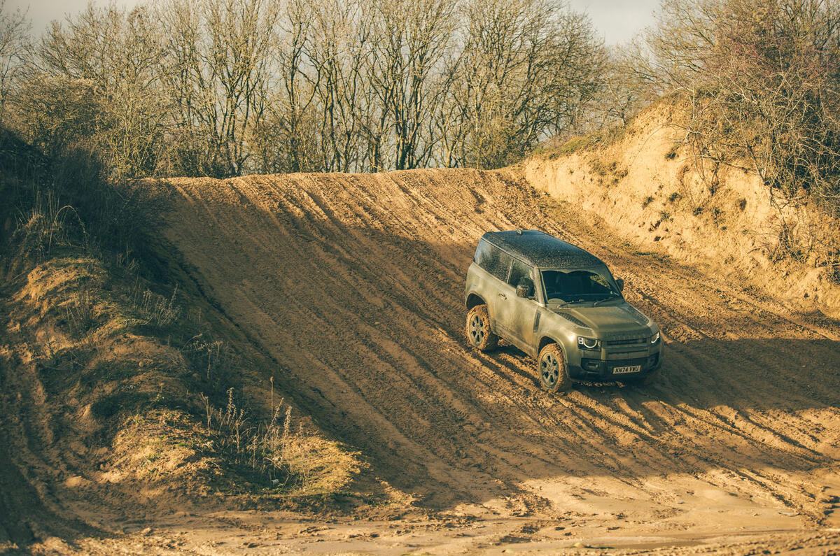Land Rover Defender review 2024 03 off road
