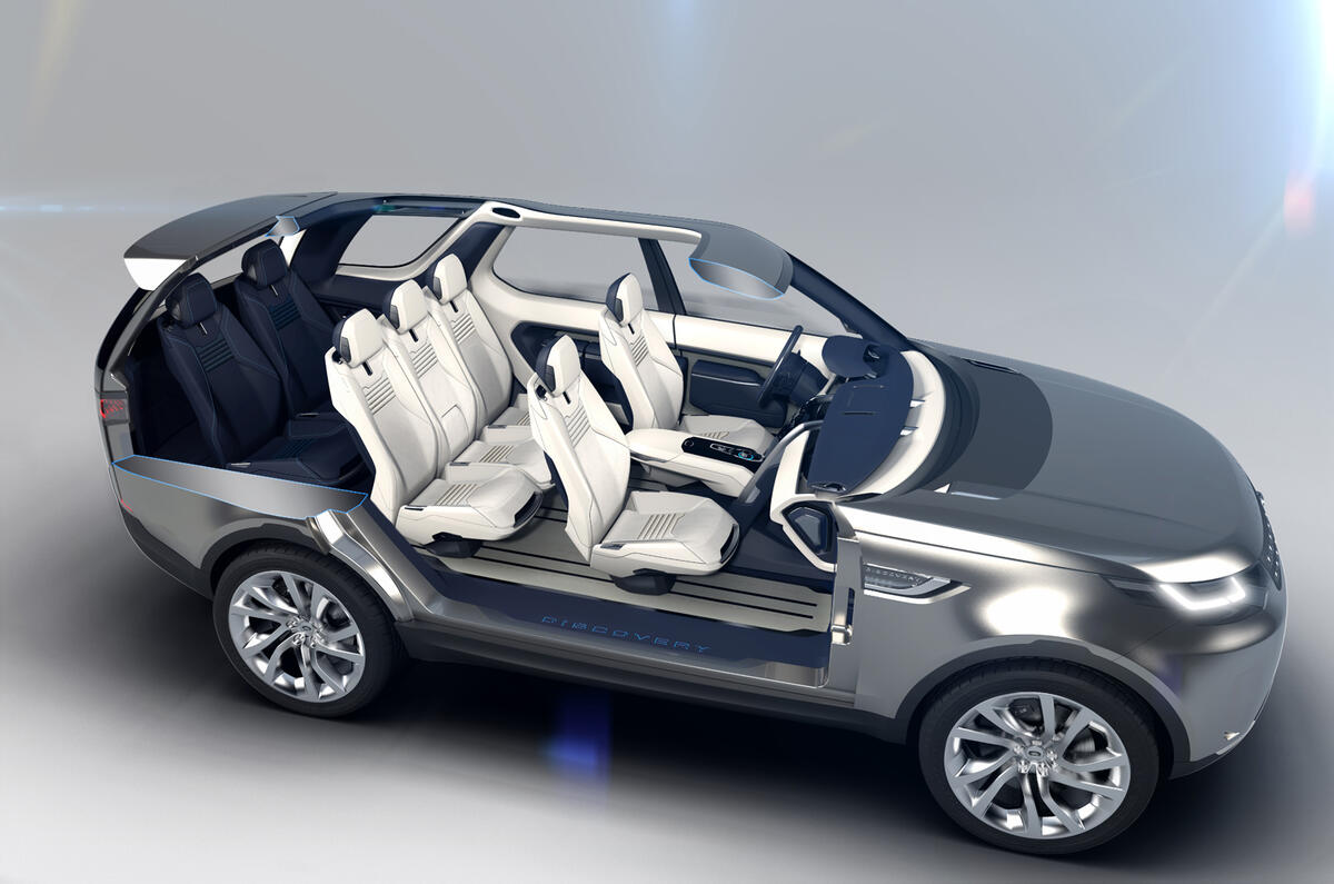 no title Land Rover previews new Discovery with Vision concept