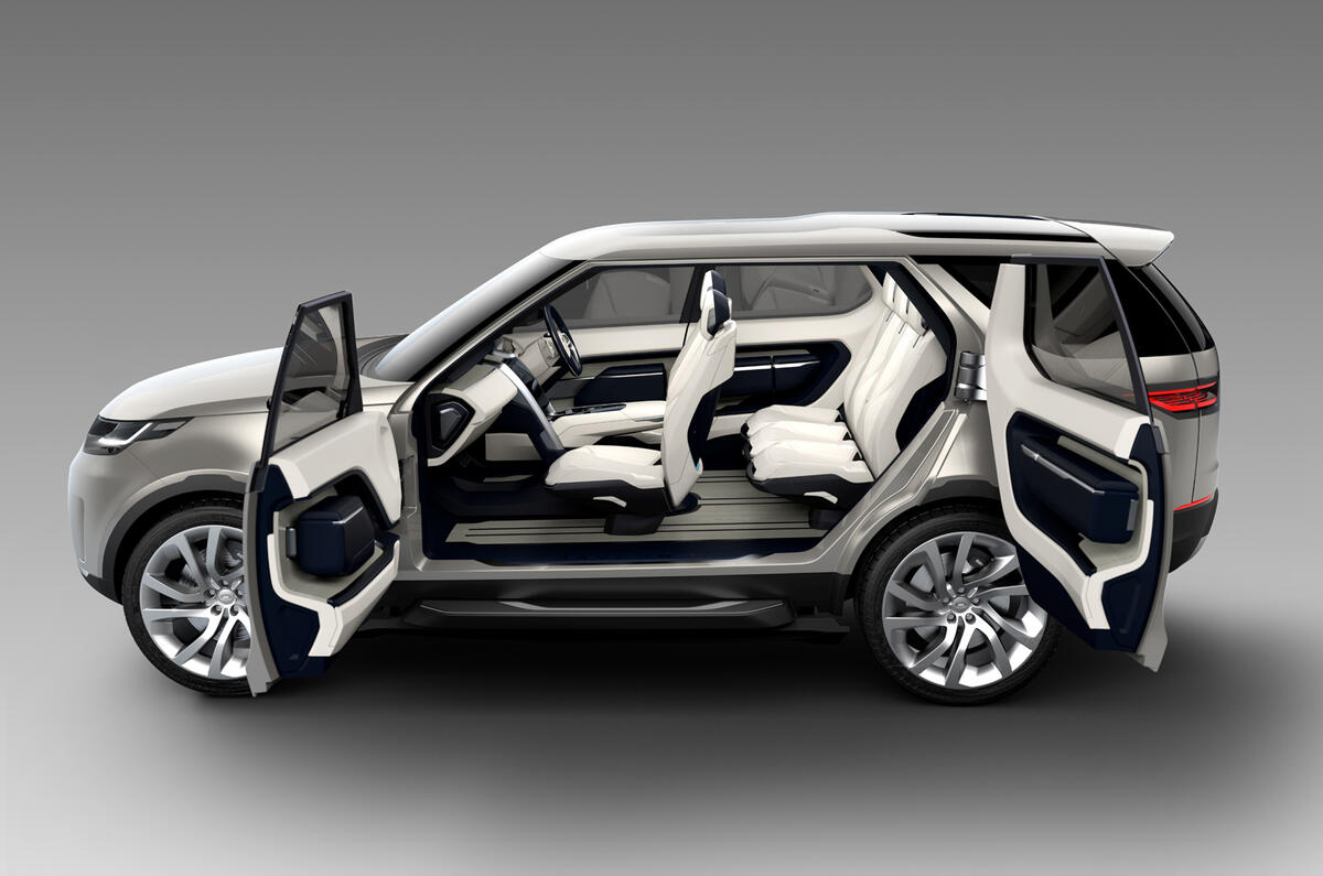 no title Land Rover previews new Discovery with Vision concept