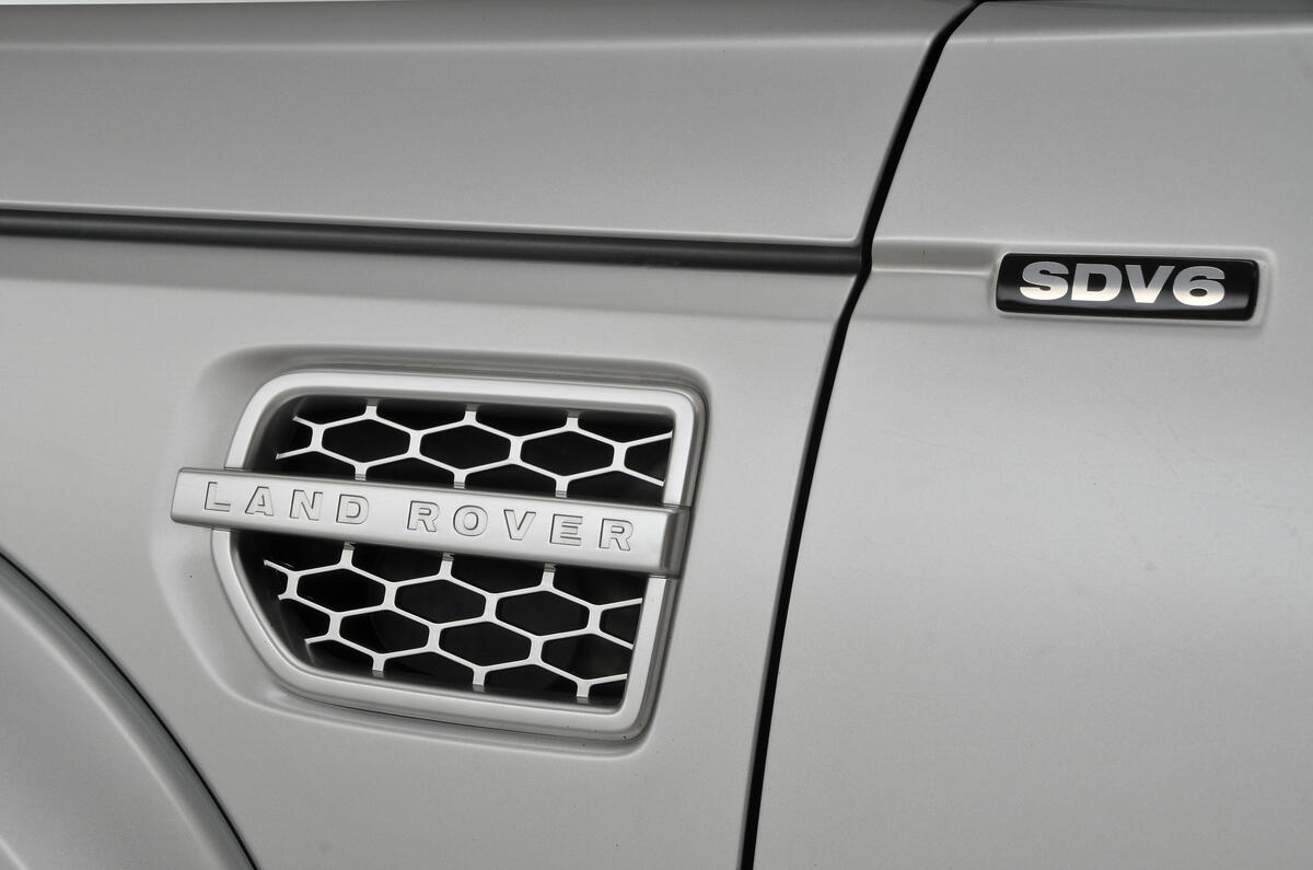 Land Rover Discovery side vents