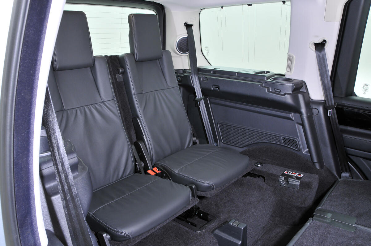 Land Rover Discovery third row seats