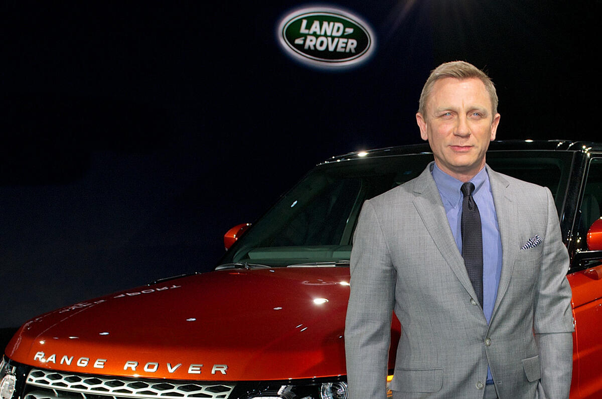 Why James Bond and the Range Rover Sport were the perfect fit