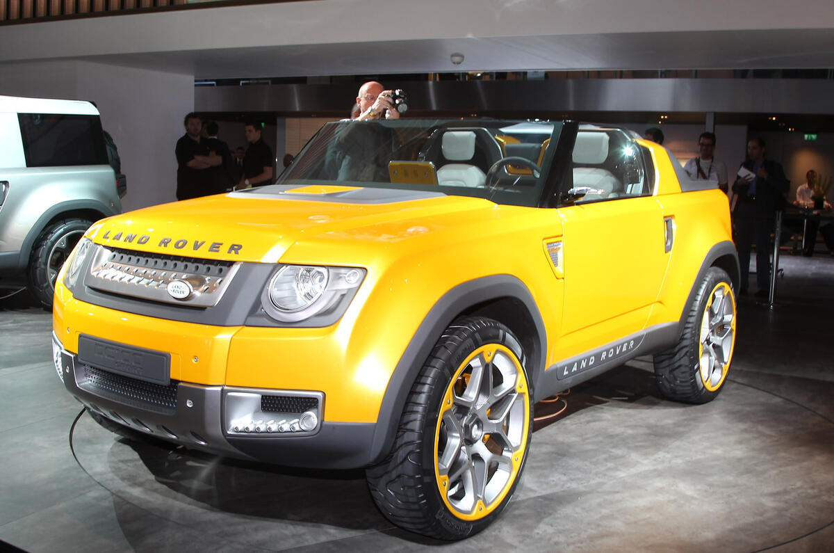 Frankfurt show: Land Rover Defender